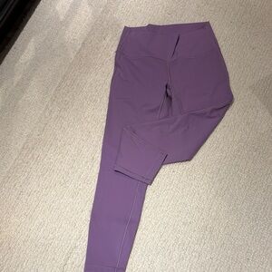 Lulu Lemon Lilac Plum High-Waist Active Leggings